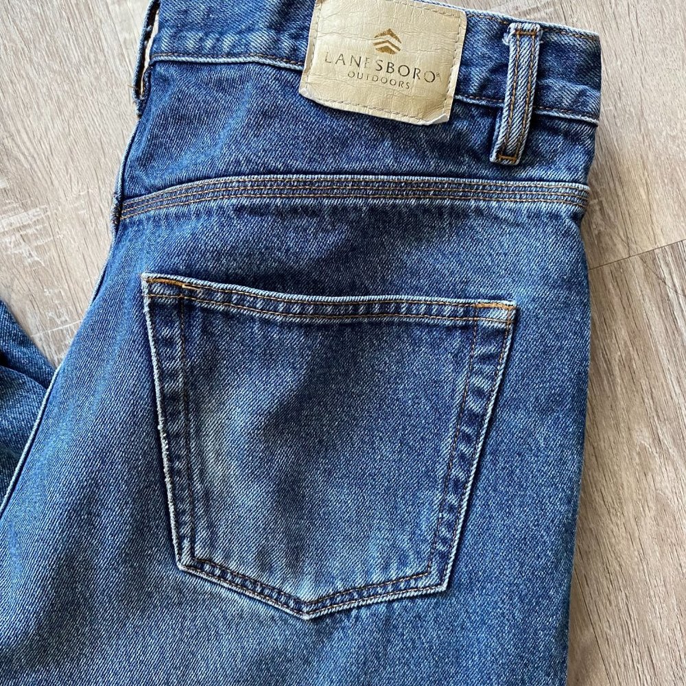 📦SOLD📦 Vintage Broke in Lanesboro Fully Lined Flannel Jeans - Picture 12 of 12